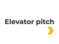 Elevator pitch